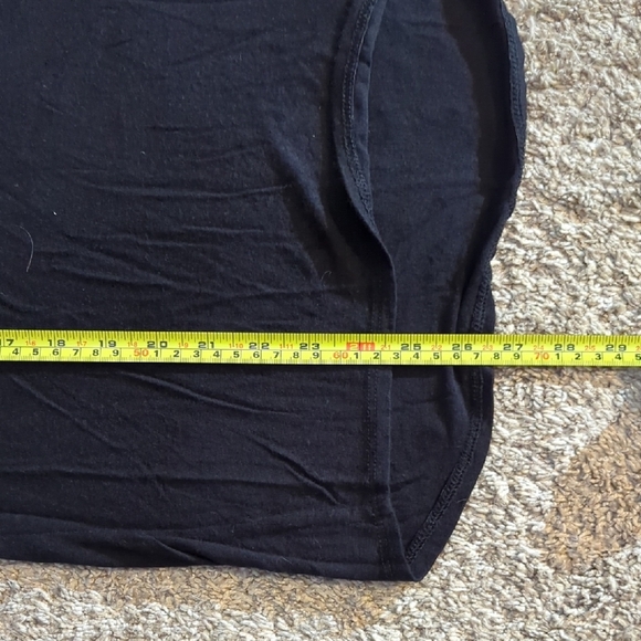 Relativity Black Short Sleeve Relaxed T-Shirt - Picture 9 of 9